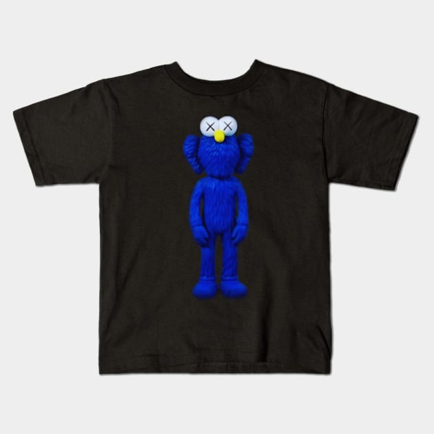 Kaws Lintang 4 Kids T-Shirt by Vidi MusiCartoon